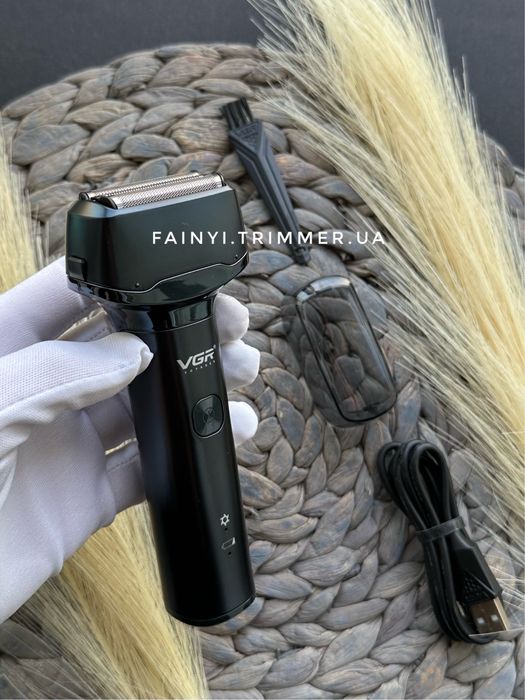 ‼️РОЗПРОДАЖ‼️Професійний шейвер електробритва VGR 2in1 вологе гоління