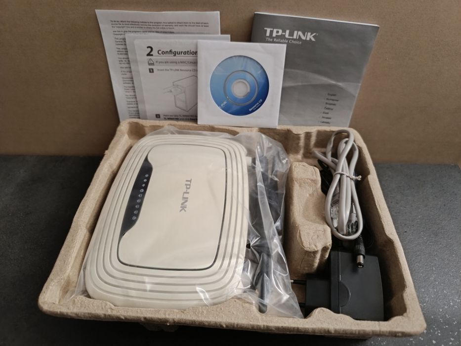 Router TP-LINK TL-WR841N komplet