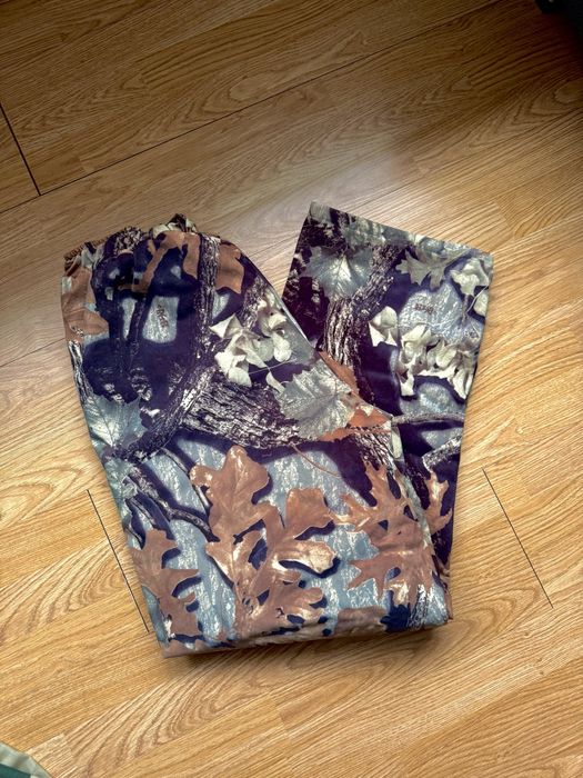 Spodnie myśliwskie 42 XL polowanie las leśne myślistwo hunting liście