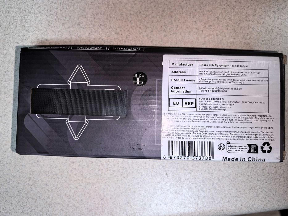 Neoprenowe paski na nadgarstek do treningu siłowego maszyn kablowych