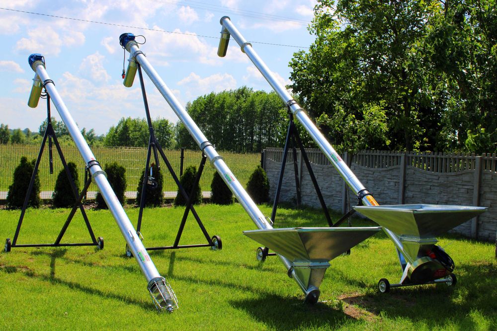 Żmijka do zboża FI 105 6m OCYNK Podajnik ślimakowy Przenośnik KUL-MET