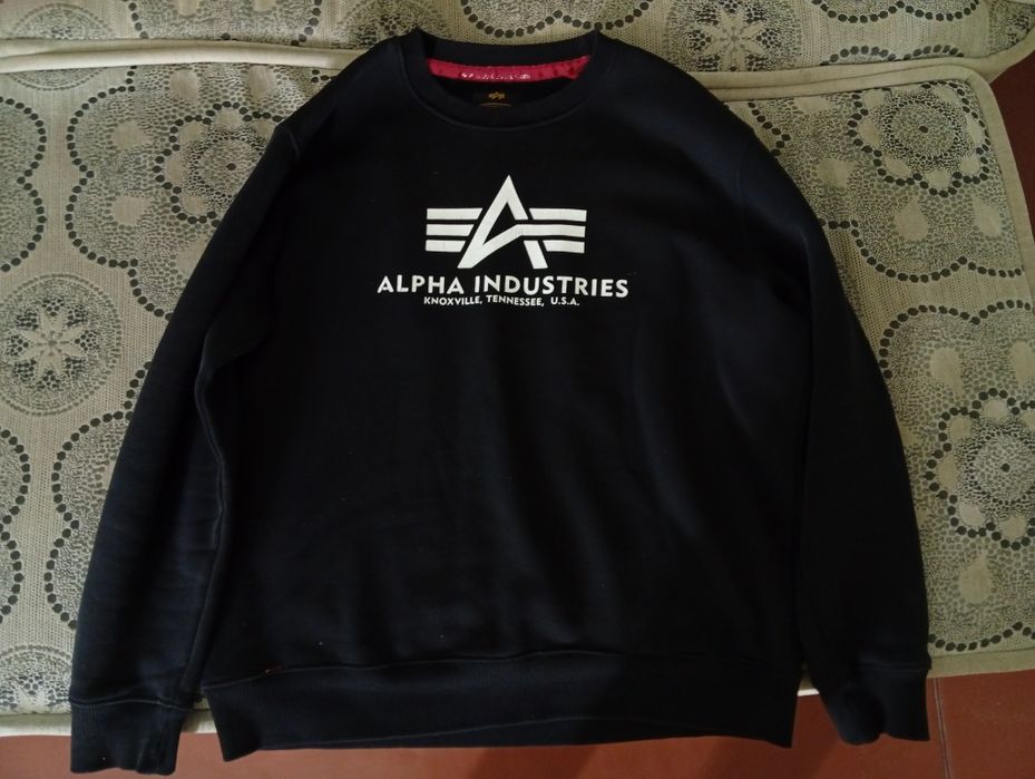 Свитшот alpha industries