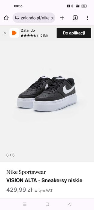 Sneakersy Nike damskie NOWE