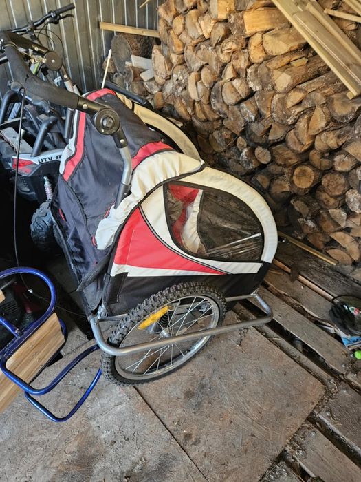 Rower z przyczepką