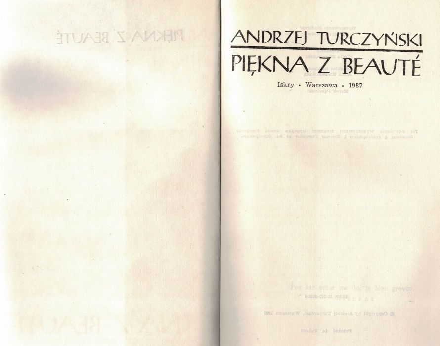 Piękna z Beaute Andrzej Turczyński