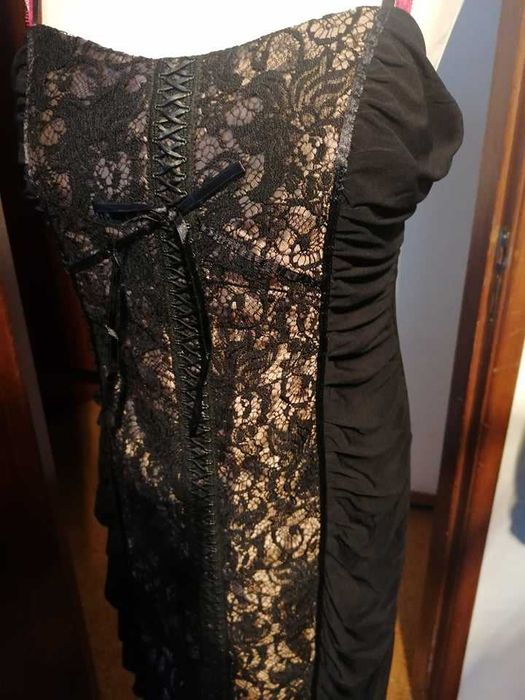 Burlesque / Pin-up / Gothic / Retro Lace Dress64740232866177121