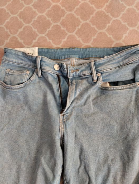 Spodnie jeans H&M regular fit 32/34