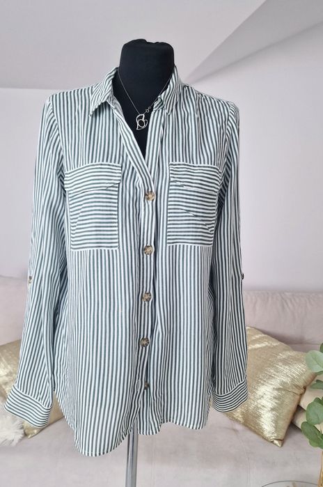Bluzka koszulowa, paski"Vero Moda".