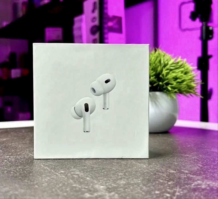 AirPods Pro 2 ANC | Bluetooth навушники для iPhone та Android + ЧОХОЛ