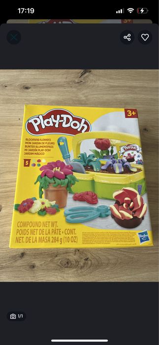 Zestaw kwiaciarnia play doh playdoh