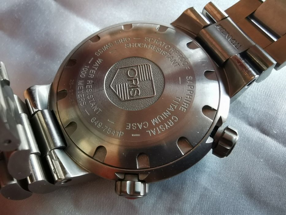 Oris Regulateur Titanium Meistertaucher set