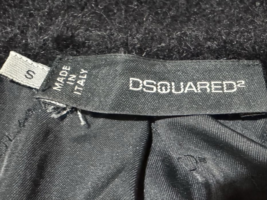 Пальто DSGUARED ангоровое