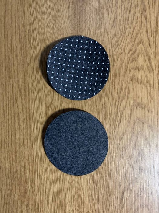 Килимок для миші, темно-сірий, шерстяний, 900×400 мм