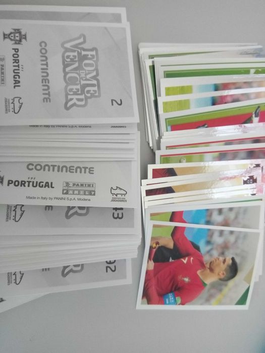 Cromos Fome de Vencer - Continente