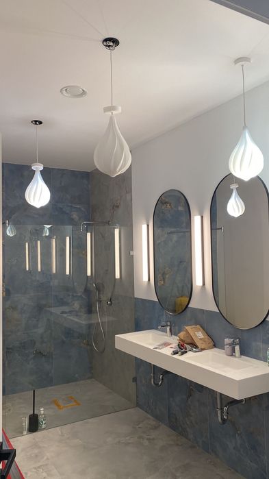 Lampa LED wodoszczelna FABIO 42 cm kinkiet linia prosta