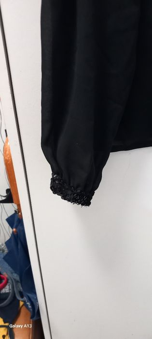 Woalowa zwiewna bluzka