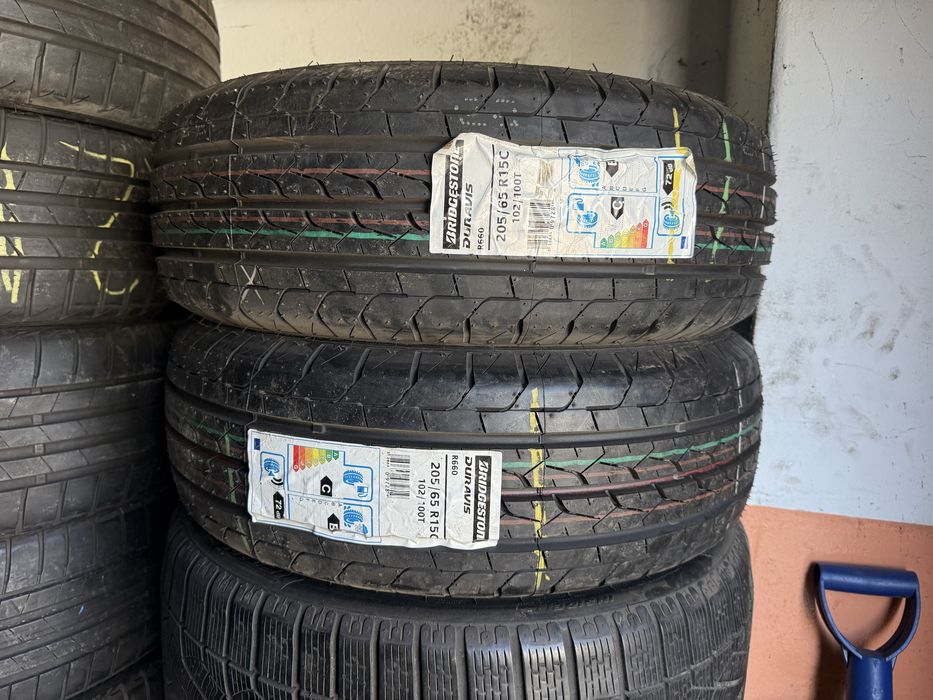 2xBridgestone 205 65r15c., 2019 nowe