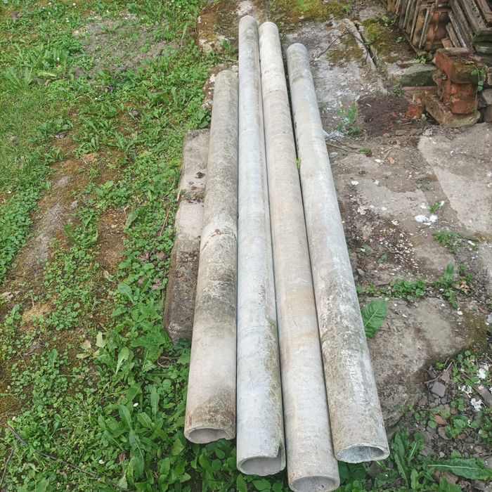 Труби різного розміру азбестові
