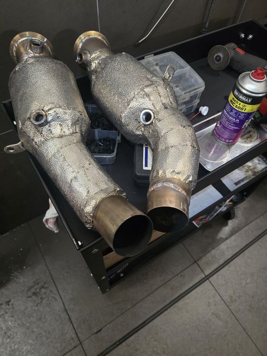 Downpipe katalizator alfa romeo quadrifoglio 2.9 v6