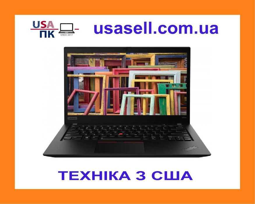 Ноутбук Lenovo ThinkPad T490s | i5-8265u | 16GB DDR4 | SSD 512GB | 14"