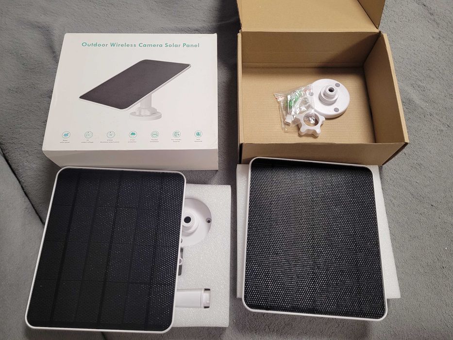 2x panel solarny do kamer