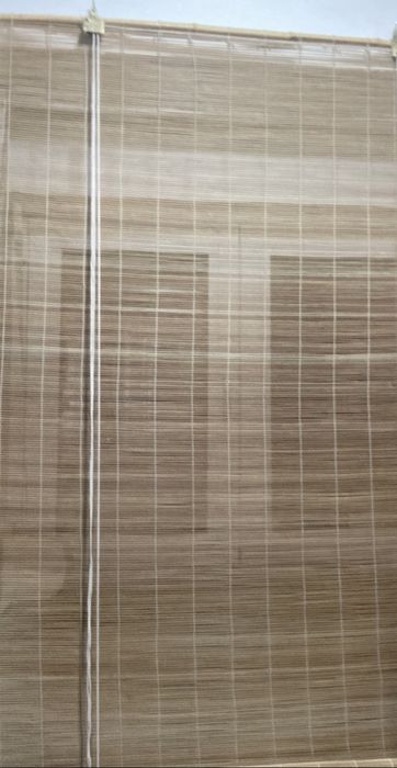 Estores de rolo bambu