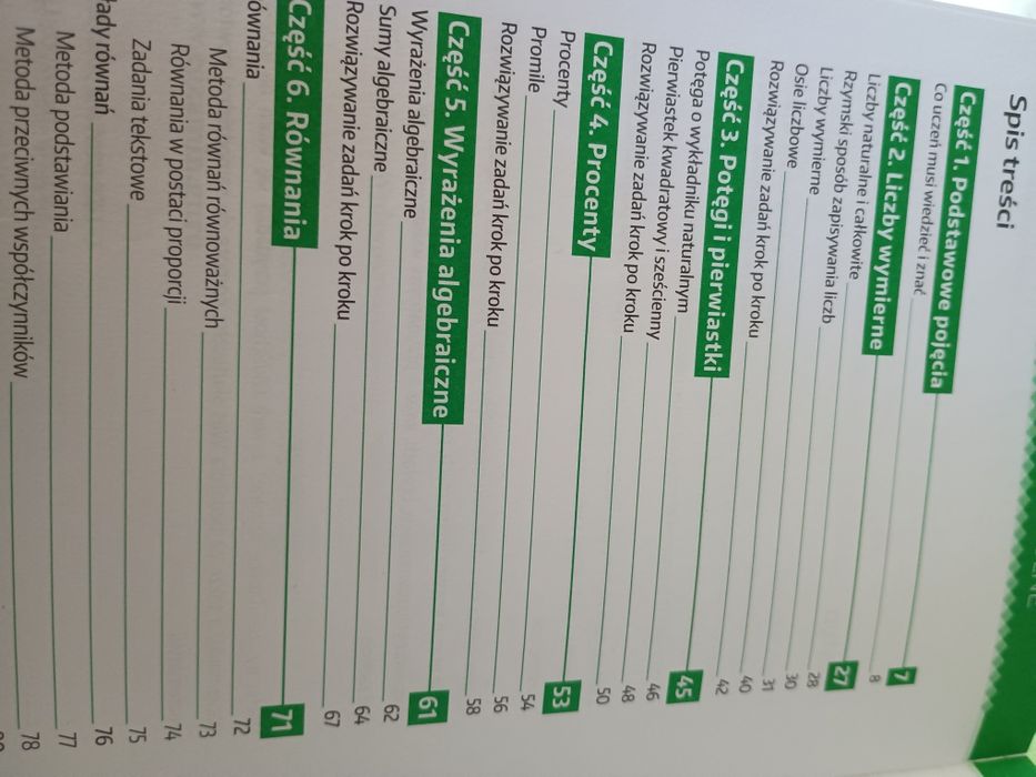 Matematyka - tablice szkolne