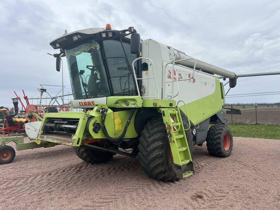 Claas Lexion 580 + Vario 9.1 m