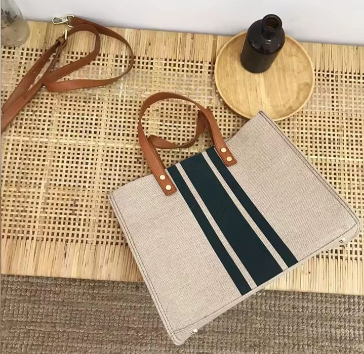 Shopper bag prostokątna torba tote bag na wiosnę lato listonoszka A4