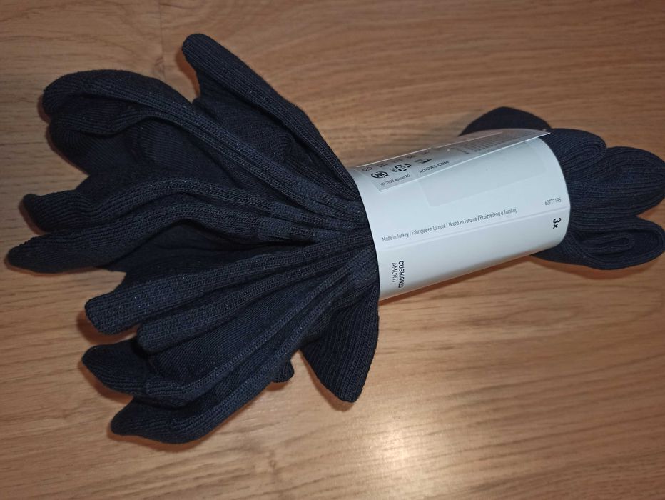 (XL - 46-48) Adidas skarpetki CUSHIONED Crew SOCKS 3 pary IP3950