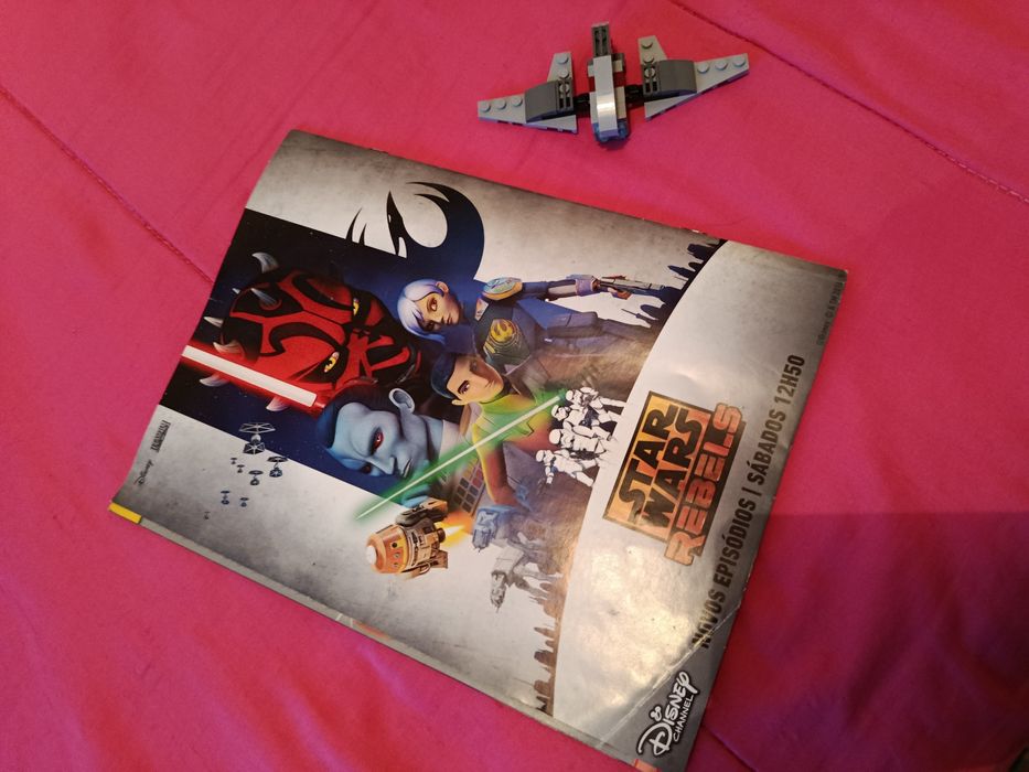 STAR WARS - Lego "Nave de Palpatine" + Revista