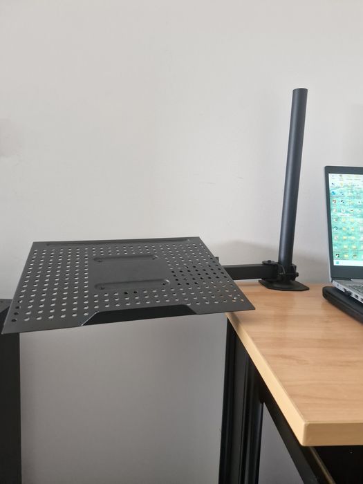 Suporte para notebook e monitor