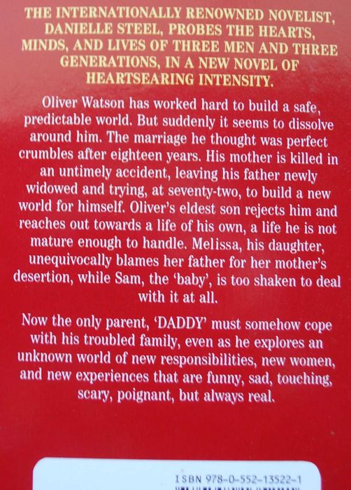 Daddy de Danielle Steel (em Inglês)
