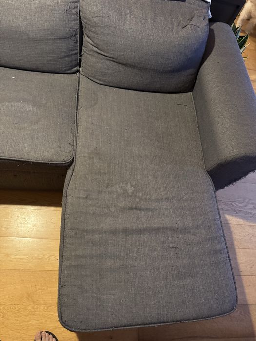 Sofa chaiselong com cama