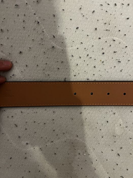 czarny pasek louis vuitton nowy 110cm