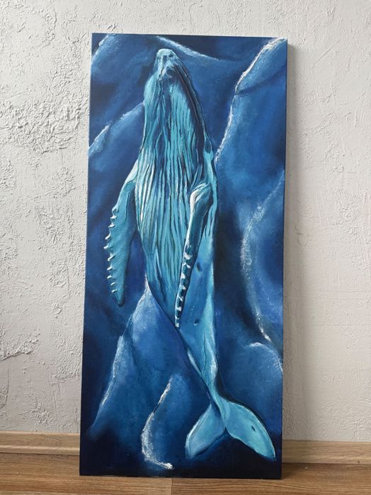 сучасна картина з китом