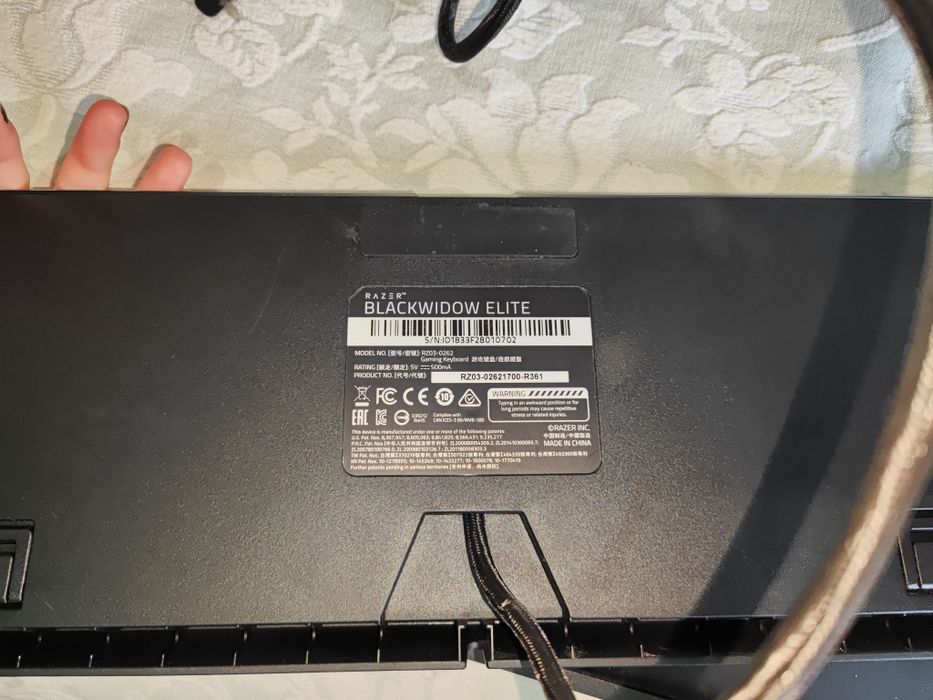 Teclado Gaming da Razer Elite