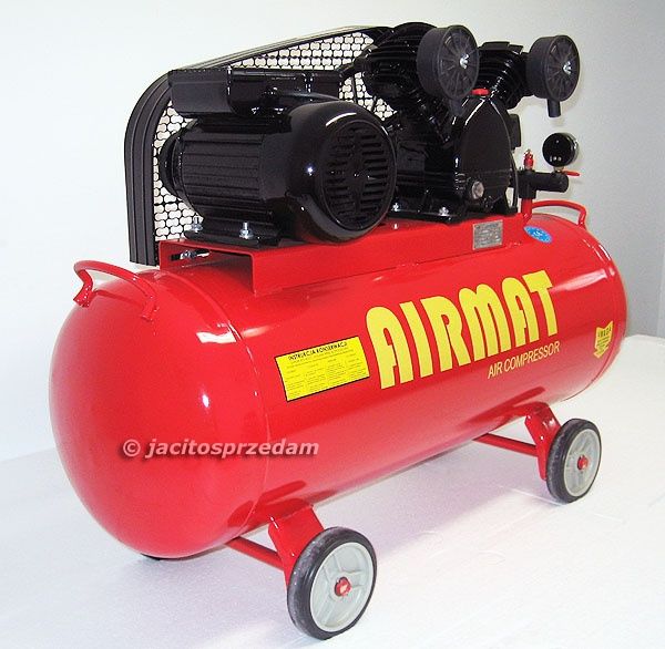 SPRĘŻARKA 100 L 310 l/min 1,5 kW 8 BAR KOMPRESOR
