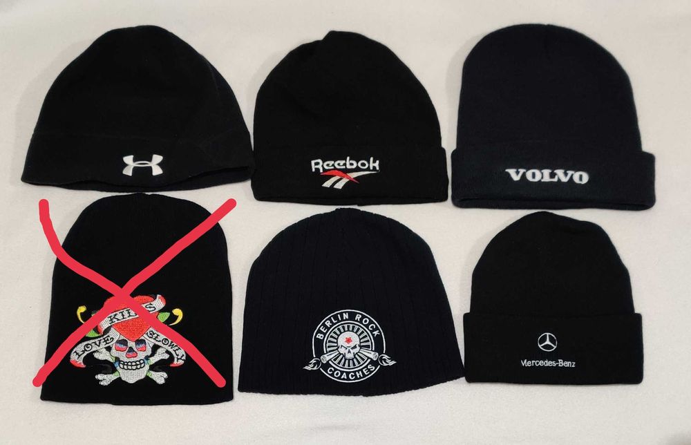 Czapka zimowa Ed Hardy Reebok Volvo under Armour