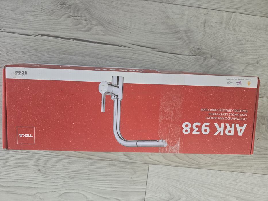 Bateria kuchenna Teka ARK 938 TG Carbon srebna