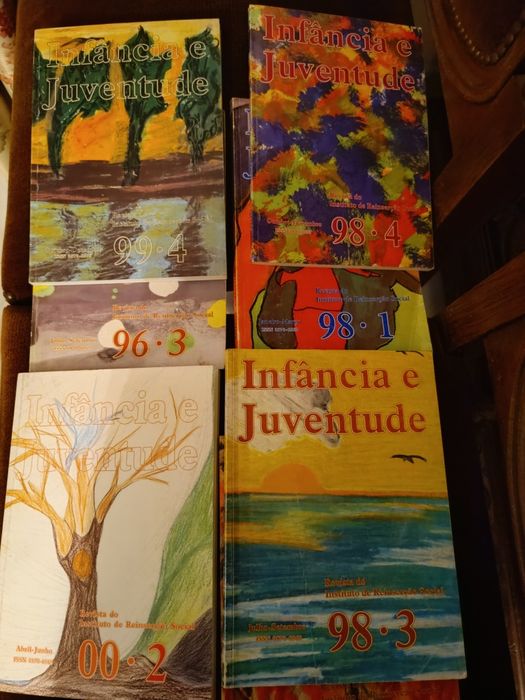Lote 7 Revistas Raras Infância e Juventude Anos 90 e 00 – Coleção IRS