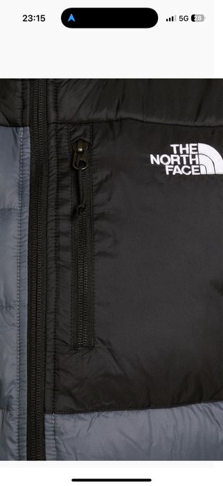 The North Face bezrekawnik xxl puchowy meski