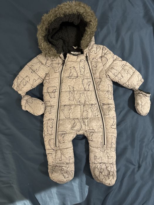 Kombinezon zimowy rozmiar 68 3-6 mis.,