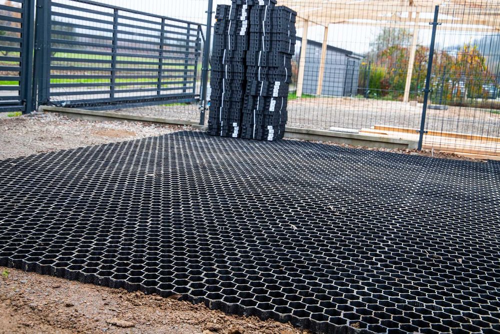 KRATKA  trawnikowa Chodnikowa  Parkingowa 60x40x3 CZARNA VAT