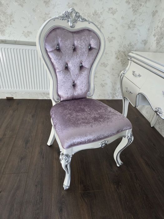 Туалетний столик + дзеркало + стілець (комплект)