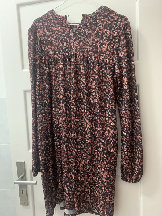 Túnica manga comprida floral Pull & Bear 38
