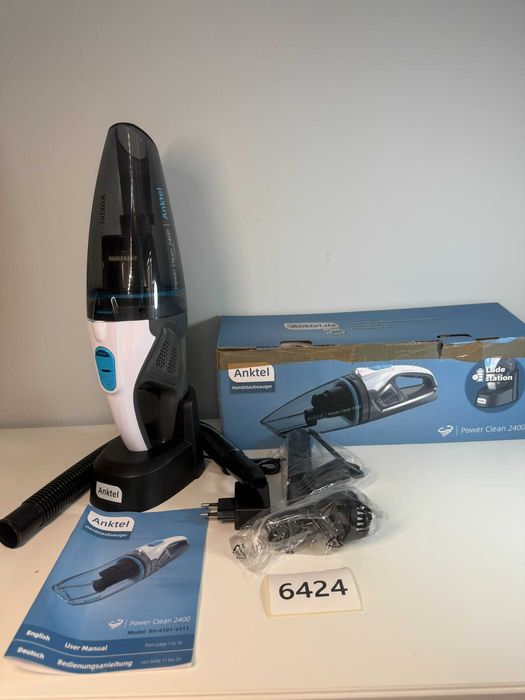 Odkurzacz ręczny ANKTEL POWER Clean 2400 ze stacją ładującą (6424-S1)