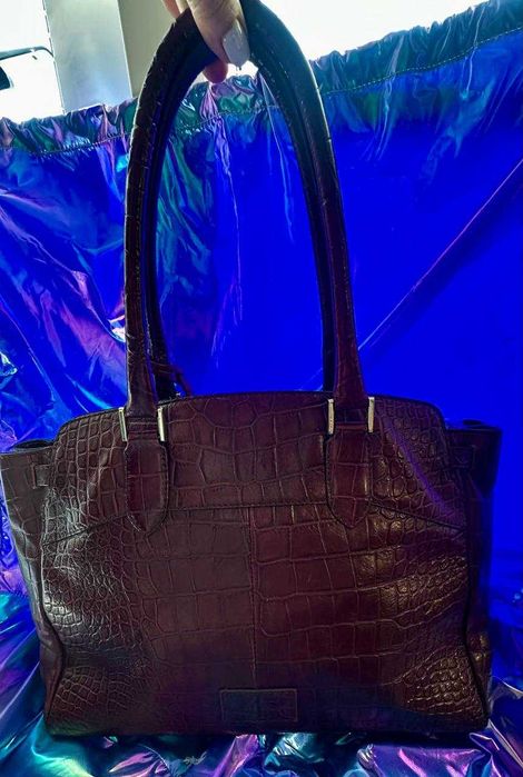Сумка Jasper Conran, натуральна шкіра, стиль Birkin