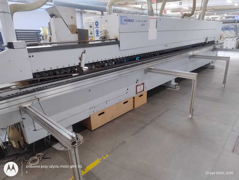 Okleiniarka Homag Optimat KAL 310 z 2006r oklejarka jednostronna