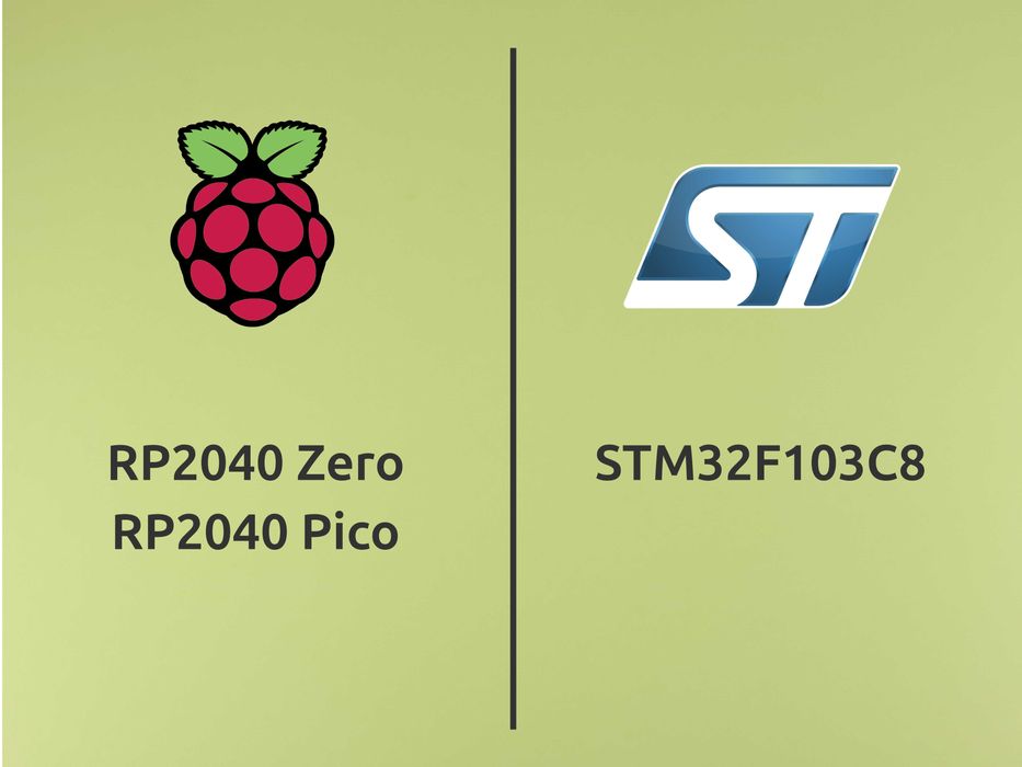 RP2040; STM32F103; ST LINK;